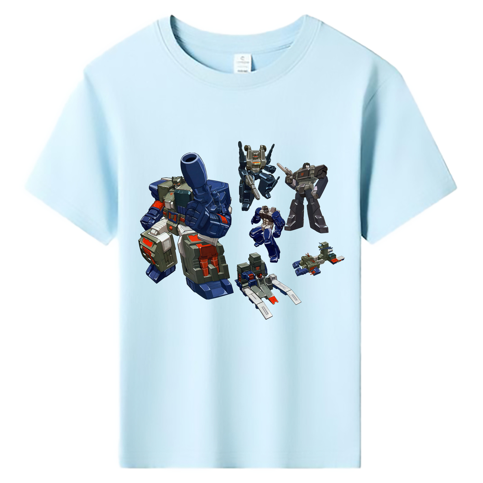（画像用） Transformers トランスフォーマー 綿100％キッズTシャツ（フロントプリント）